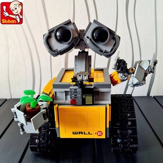 ของเล่นตัวต่อเลโก้ หุ่นยนต์ WALL-E 687 ชิ้น สําหรับเด็ก 21303