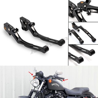 ก้านเบรกคลัทช์ ปรับขนาดได้ สําหรับรถจักรยานยนต์ Harley Sportster XL XR 883 1200 48 2004-2013