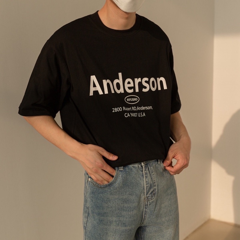PAPA.XQ ANDERSON TEE { สินค้าพร้อมส่งแล้ววันนี้ รุ่นนี้ต้องมีติดตู้🖤}