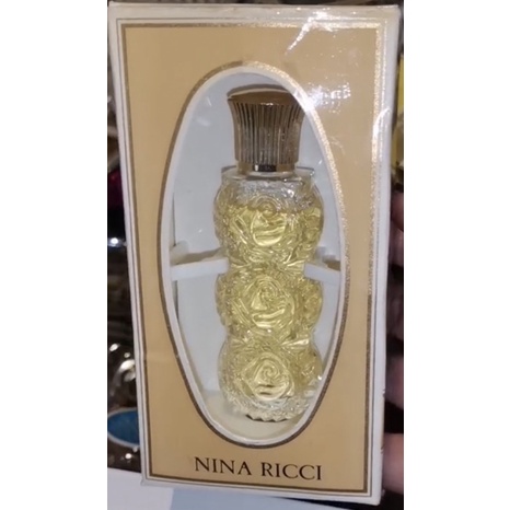 VINTAGE NINA RICCI CAPRICCI EAU DE PERFUME LALIQUE  PURSE FLACON 10 ML.