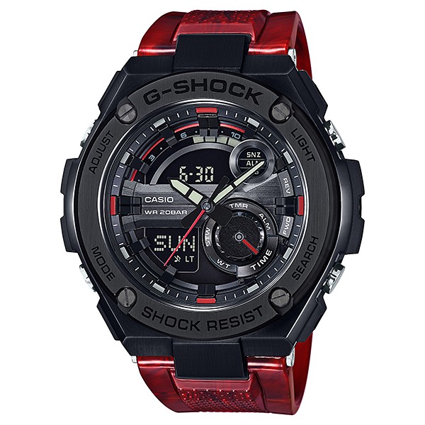 นาฬิกา Casio G-Shock G-STEEL Marble pattern series รุ่น GST-210M-4A ของแท้ รับประกัน1ปี
