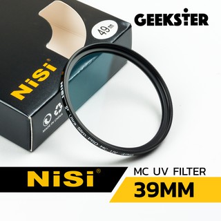 ราคาNiSi MC UV FILTER ฟิลเตอร์ 39mm / 39มม / 39 mm มม / มัลติโค้ด