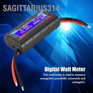 Sagittarius314 เครื่องวิเคราะห์พลังงาน โวลต์แอมป์ดิจิทัล ความแม่นยําสูง 60V 100A สําหรับรถบังคับ