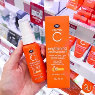 สูตร2x เซรั่มวิตามินซี บำรุงผิวล้ำลึก พร้อมส่ง ซีรั่ม Boots Serum Vitamin C