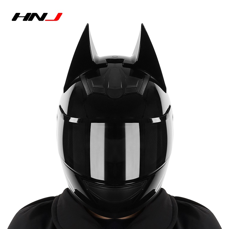 Helmet HNJ electric motorcycle Batrider helmet men and women motorcycle personality full helmet helm