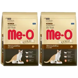 อาหารแมวมีโอโกลด์ สูตรฟิตแอนด์เฟิร์ม แบบเม็ดสำหรับแมวโต 2.8kg(2ถุง) Me-o Gold (Meo) Fit&amp;Firm Adult Cat Food 2.8kg(2bags)