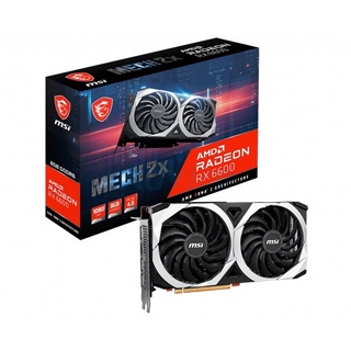 VGA MSI RADEON RX 6600 MESH 2X - 8GB GDDR6X  การ์ดจอ ประกัน 3Y