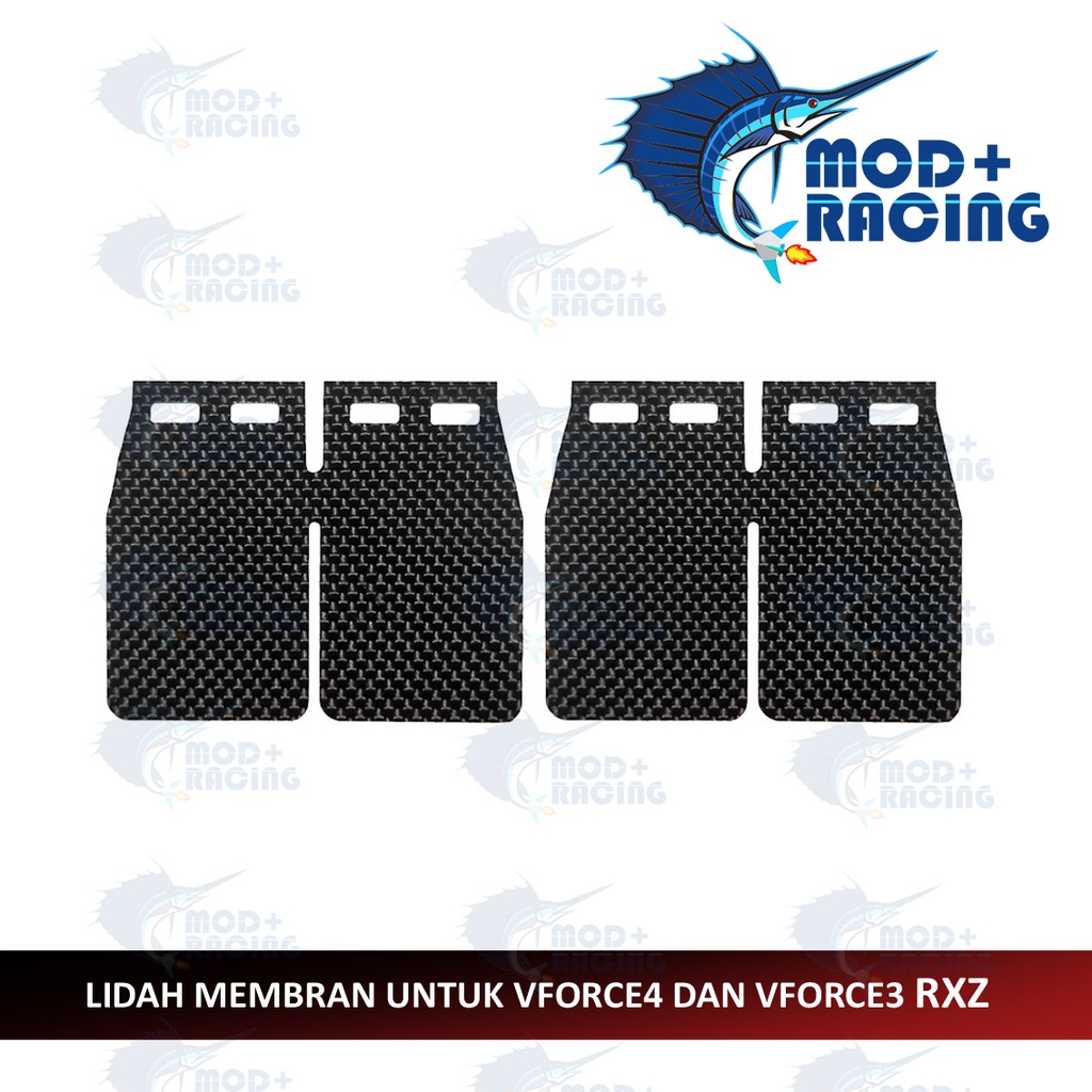 คาร์บอนต้นฉบับ MEMBRANE TONGUE VFORCE4 V FORCE 4RXZ RXKING RX KING CARBON