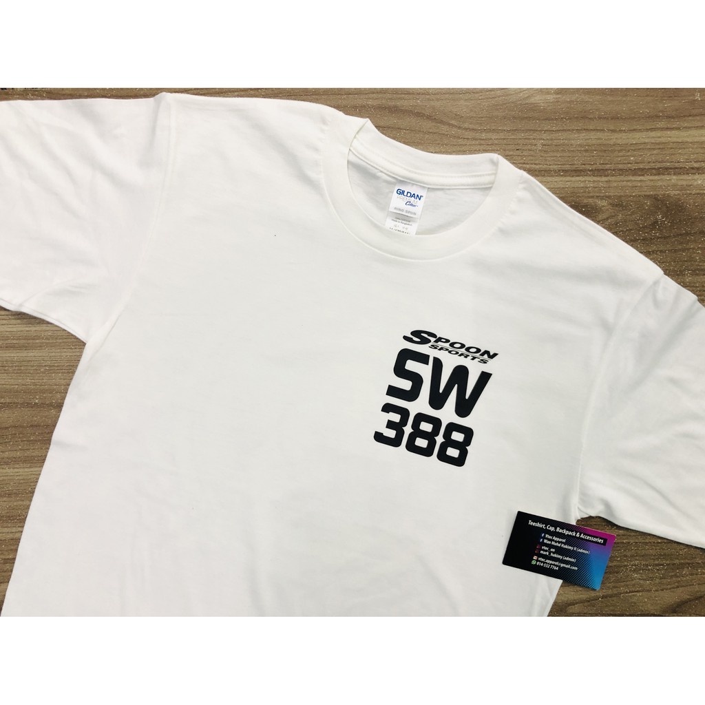 RIM Spoon Sports SW388 Limited *D1 (เสื้อยืดสีขาว)