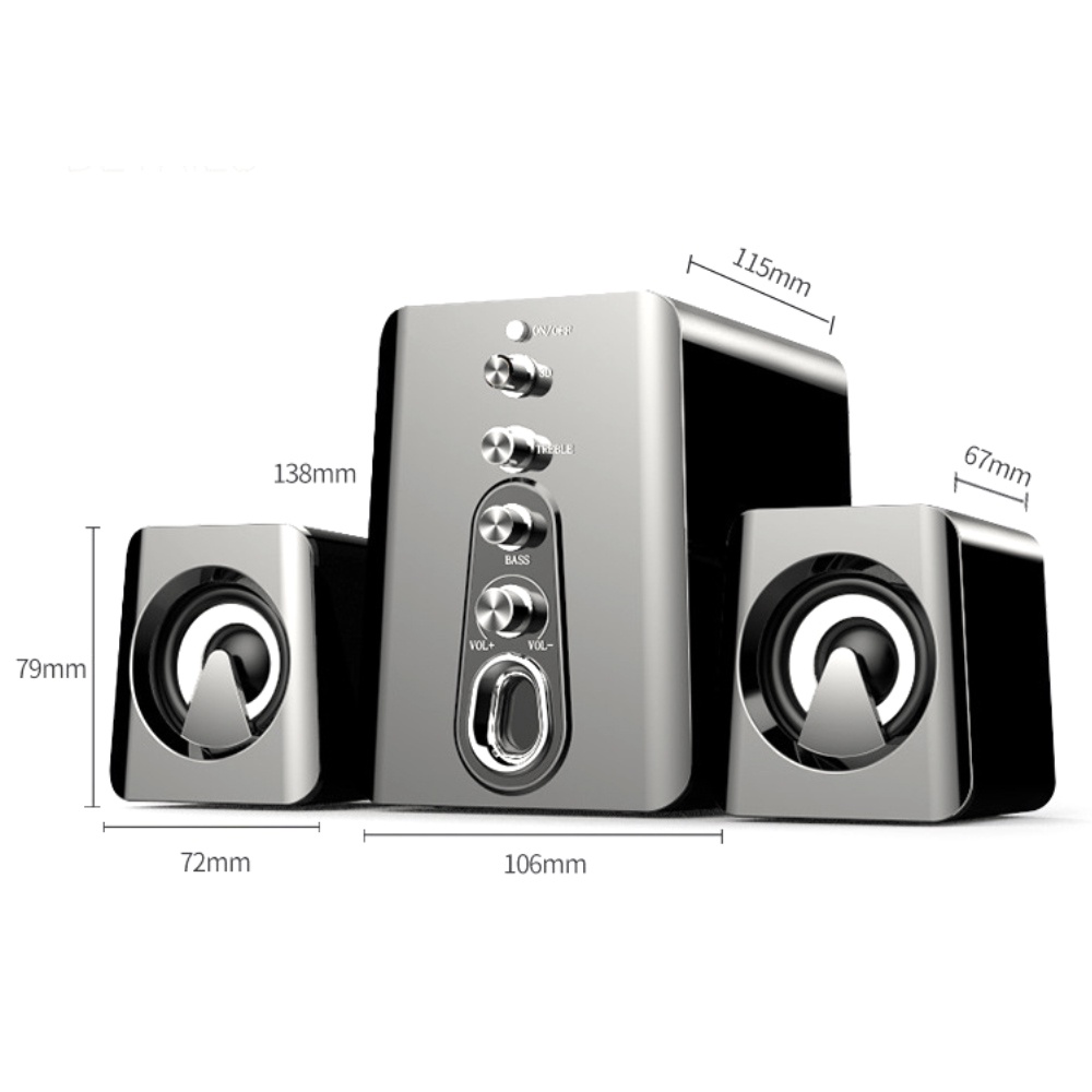 ลำโพงคอม-ลำโพงเบสหนัก-ลําโพงคอมพิวเตอร์-ลําโพงขนาดเล็ก-ซับวูฟเฟอร์