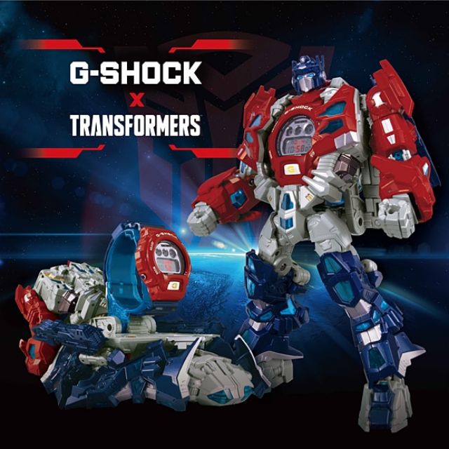 G-Shock x Transformers DW-6900TF-SET