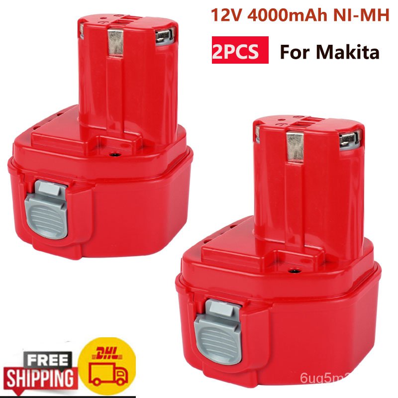 TURPOW 12V 4000mAh NI-MH เปลี่ยนแบตเตอรี่สำหรับ Makita PA12 1220 1233 1222 1223 1235 6270D 6271D 631
