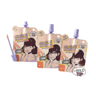 [8.15 เก็บโค้ดส่งฟรีหน้าร้าน] beWiLD POP Skin Retouch Concealer คอนซีลเลอร์เนื้อครีม รีทัชผิว ปิดสิว ใต้ตาดำ