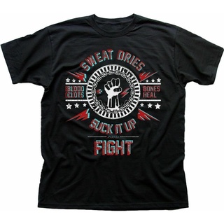 เสื้อผ้าผชเสื้อยืด SUCK IT UP and FIGHTS-5XL