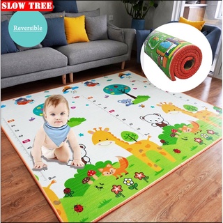 ผ้าห่ม พรม พรมปูพื้น เสื่อรองคลาน Thickness Play Mat Puzzle Carpet for Baby Learn Walk Soft Waterproof  Rug