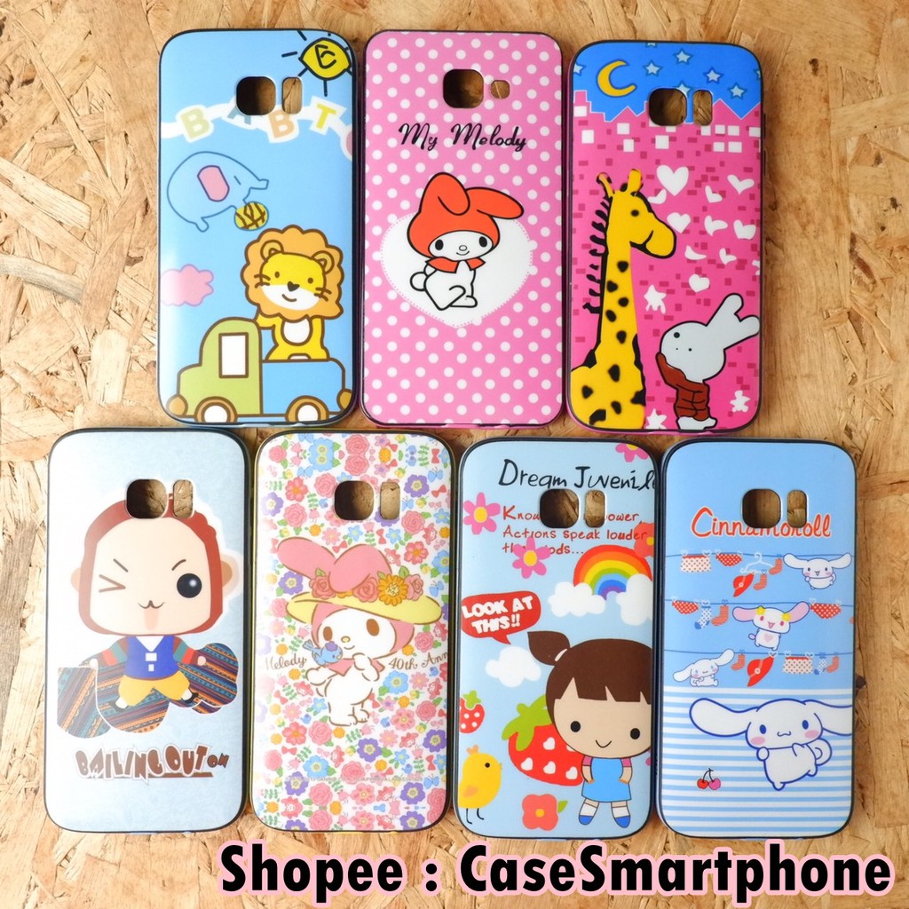 SAMSUNG S7 EDGE เคสกันกระแทก 2ชั้น ลายการ์ตูน    s7edge samsungs7edge