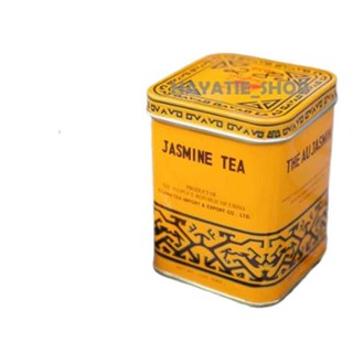 Jasmine Tea ชามะลิ กระป๋องกลางขนาด 227 กรัม 1 กระป๋อง รสชาติหอม ละมุ่น