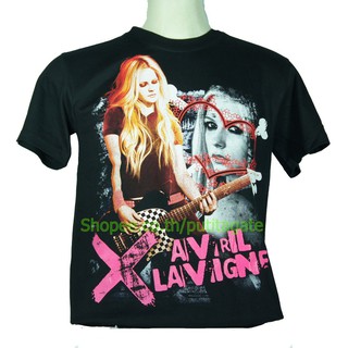 เสื้อวง Avril Lavigne เสื้อไซส์ยุโรป แอวริล ลาวีน PTA932 เสื้อวงดนตรีต่างประเทศ