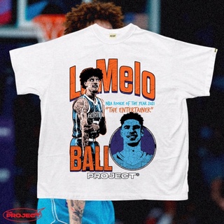 เสื้อสาวอวบ - เสื้อยืดสําหรับผู้ชาย❀เสื้อยืด P.LaMelo Ball - เสื้อบู๊ทเล็กรุ่น Tee// เสื้อบาสเก็ตบอ