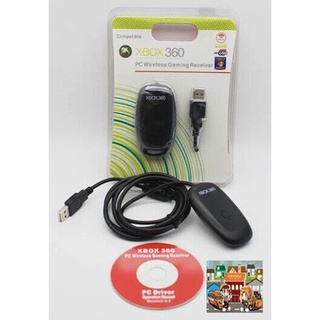 ตัวรับสัญญาณจอยไร้สายXBOX ต่อกับคอม Receiver Xbox360 , PC Wireless, พร้อม​ส่ง​จร้า​