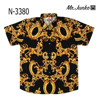 ⚡ ส่งฟรี⚡เสื้อเชิ้ต อาเสี่ย Mr-Junko ผ้านิ่ม ผ้าใส่สบายไม่ร้อน N-3380