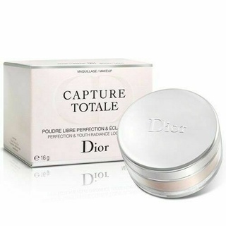 Dior Capture Totale Perfection &amp; Youth Radiance Loose Powder 16g แป้งฝุ่นโปร่งแสง #001 Bright Light Exp 2024