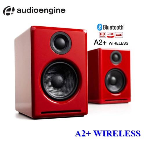 Audioengine 2+ Wireless ลำโพงไร้สายแบบ Bookshelf