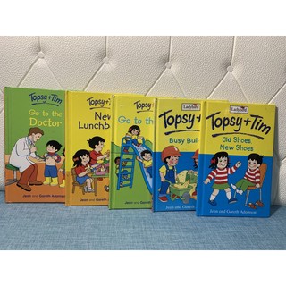 Topsy+Tim by Jean and Garett Adamson ปกแข็งมือสอง-BG1