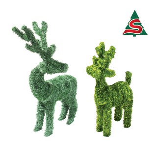 (สินค้าสั่งทำ)กวางเรนเดียร์คละสี ขนาด 60-80 CM Reindeer Ornament 60-80 CM