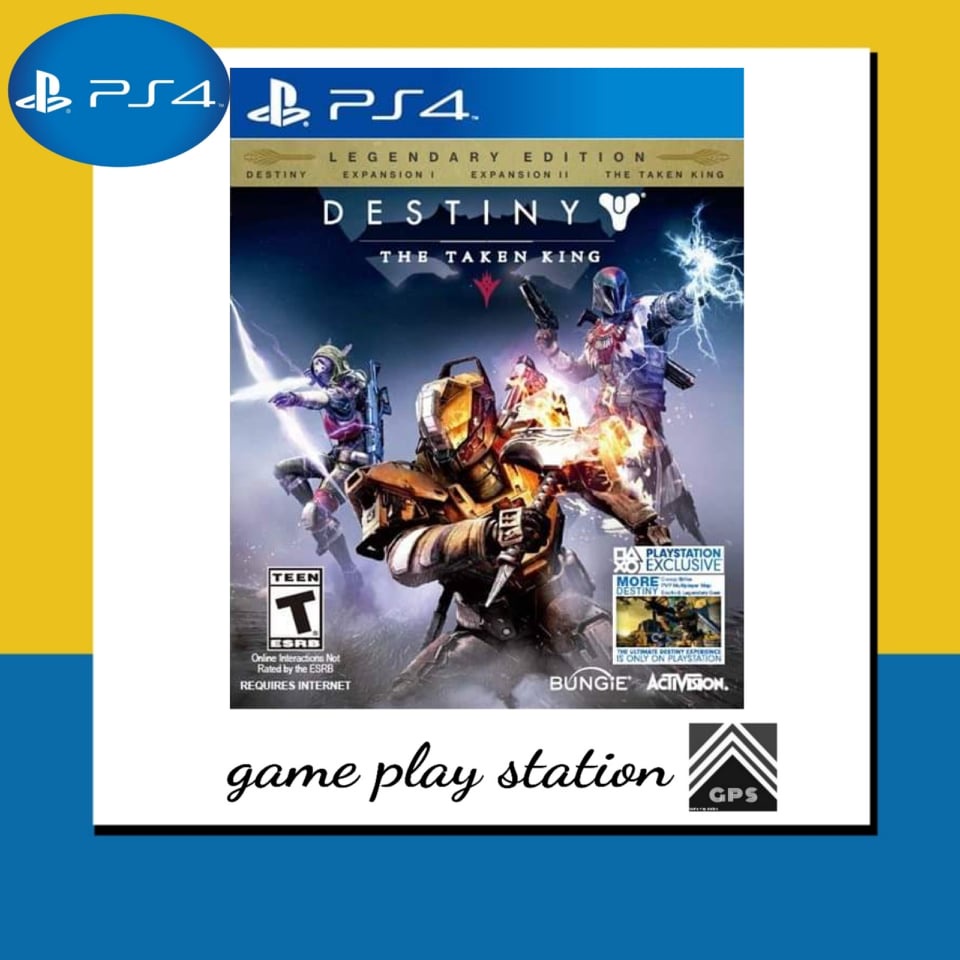 ps4 destiny the taken king legendary edition ( english zone 1 )