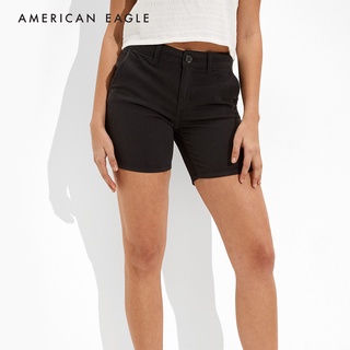 American Eagle Stretch Low-Rise Khaki Bermuda Short กางเกง ยีนส์ ผู้หญิง ขาสั้น เบอร์มิวด้า เอวต่ำ (EWSS 033-7160-094)