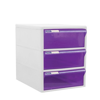 ORCA Filing Cabinet ตู้เอกสาร TCB-3 / โครงขาวลิ้นชักใส 3 ชั้น