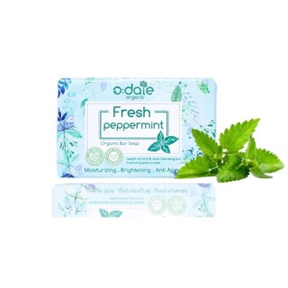 adale organic bar soap กลิ่น Fresh Peppermint