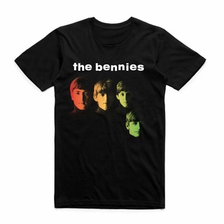 เสื้อยืดผ้าฝ้ายพิมพ์ลายแฟชั่น เสื้อยืด พิมพ์ลาย The Bennies Fab Four Tee แฟชั่นสําหรับผู้ชาย