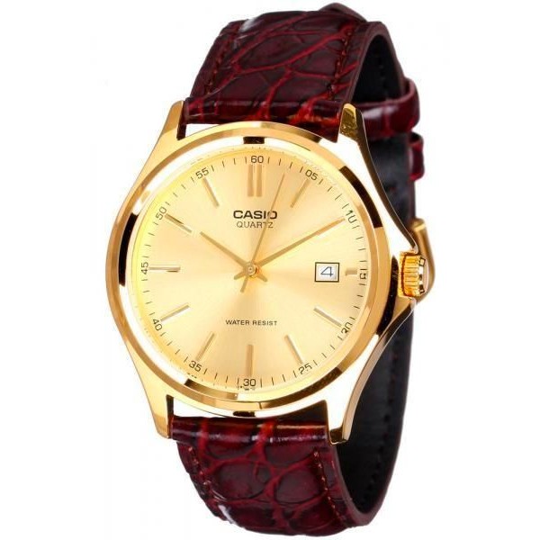 นาฬิกาข้อมือ Casio Gentlemen Watch Leather Band รุ่น MTP-1183Q-9A