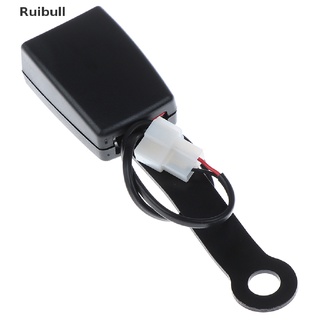 [Ruibull] Universal Auto Car Seat Belt Buckle Socket Plug Connector W/Warning Cable  Hot Sale