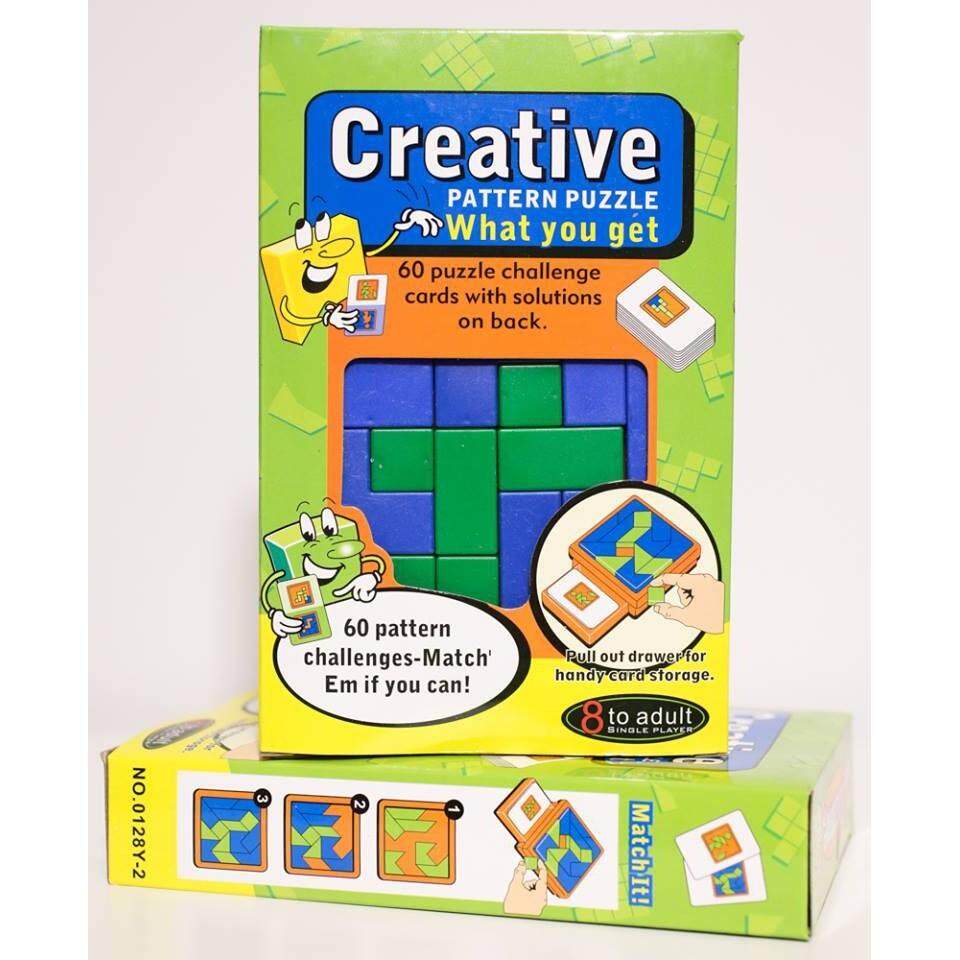 T.P. TOYS Creative Pattern Puzzle  เกมฝึกไอคิว แนวมิติสัมพันธ์  IQ GAME