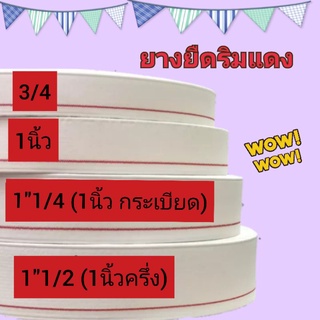 ยางยืด ริมแดง คุณภาพดี
