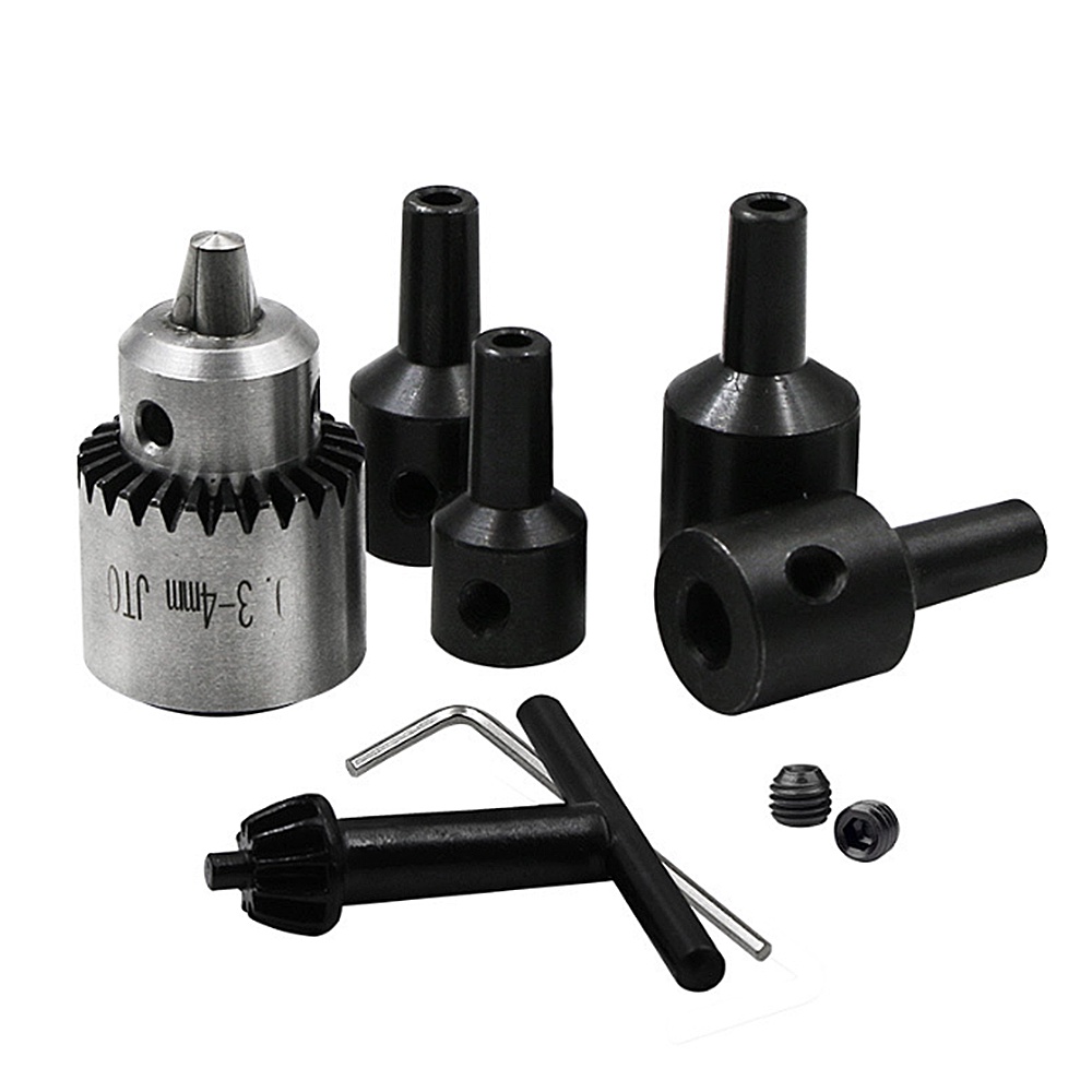 0.3-4 เจาะ Chuck Connecting Sleeve Hole เส้นผ่านศูนย์กลาง 4/5/6/8 อุปกรณ์เสริม JT0 Chuck Connecting Shaft Miniature สว่านไฟฟ้า Chuck