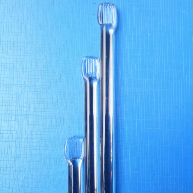 แท่งแก้วคนสาร 8 มม. ยาว 25 ซม.