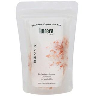 เคียวร่าเกลือหิมาลัยสีชมพูชนิดเกล็ดชนิดถุง 220กรัม Kyo himalayan salt, pink flake, bag type 220 grams