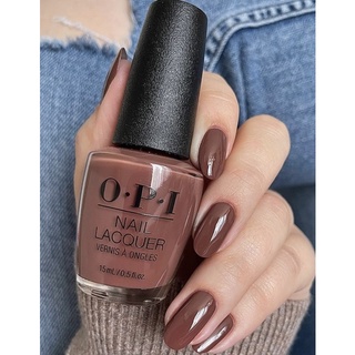 พร้อมส่ง OPI Espresso Your Inner Self สี น้ำตาลเข้ม น้ำตาลช๊อคโกแลต น้ำตาลคลาสสิคทาได้ตลอด จะเท่ห์ หรือคุณนาย ได้หมด