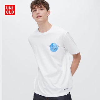 Uniqlo เสื้อยืดแขนสั้น พิมพ์ลาย Gordon Reid สําหรับผู้ชาย และผู้หญิง (UT) 457118 ยูนิโคล่แฟชั่น