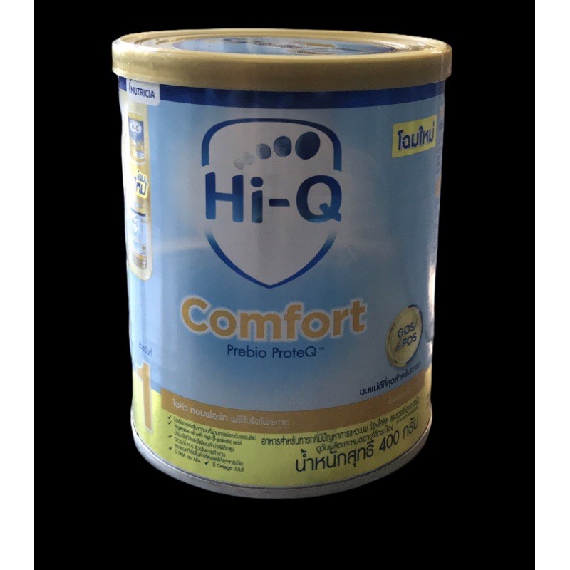 พร้อมส่ง！！ Hi-q Comfort สูตร 1 ไฮคิว คอมฟอร์ท พรีไบโอโพรเทก สูตร1 ขนาด 400g. หมดอายุ 19/3/22