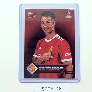 Topps Now RONALDO ชุดแมนยู