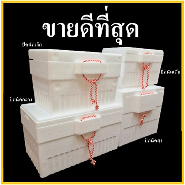 กล่องโฟมเก็บความเย็น ปิคนิค (ทรงสี่เหลี่ยม)