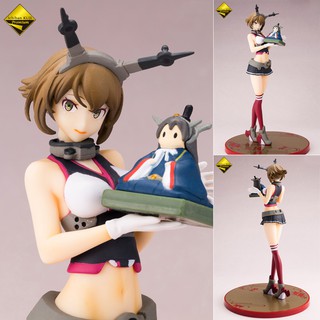 Figure งานแท้ Original Kantai Collection Kancolle คันไตคอลเลกชัน เรือรบ โมเอะ Mutsu เรือพิฆาต มุสสึ ชุดนักเรียน