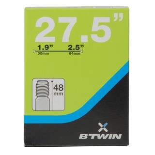 ยางในขนาด 27.5X1.9/2.5 พร้อมวาล์ว SCHRADER ขนาด 48 มม.