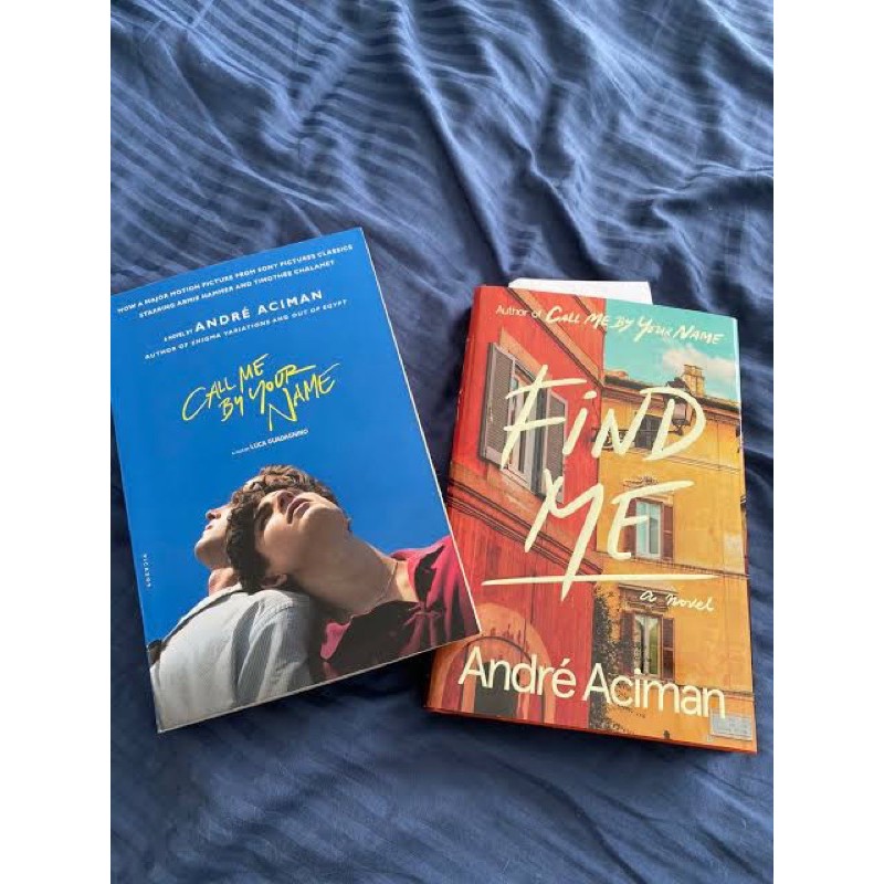 !*ทักแชทก่อน*! call me by your name / find me หนังสือภาษาอังกฤษ นิยาย