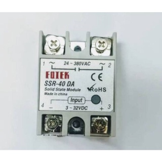 โซริดสเตรท Solid State Module SSR-40 DA 24~380VAC input 3~32VDC